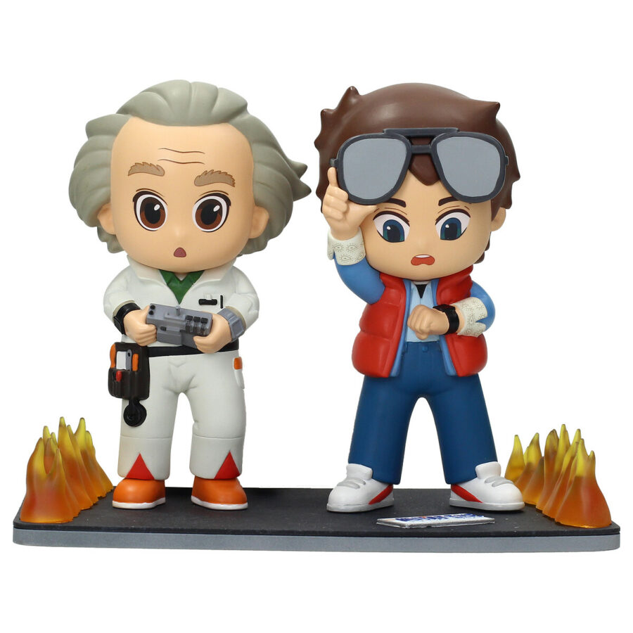 SET FIGURAS DUO MARTY Y DOC REGRESO AL FUTURO