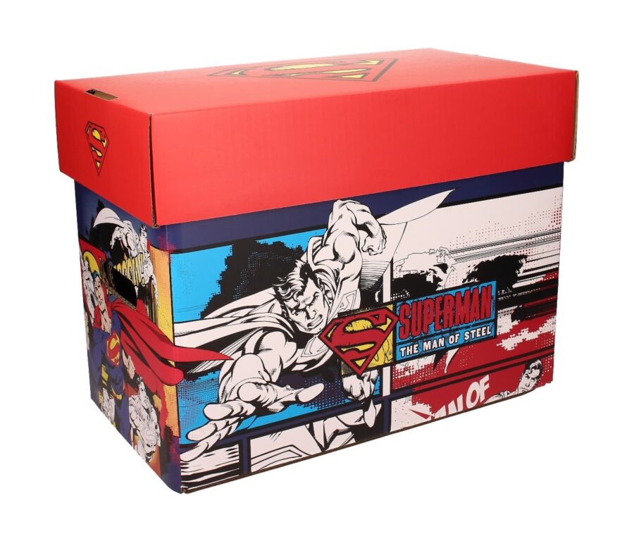 SUPERMAN THE MAN OF STEEL COLLECTOR BOX UNIVERSO DC