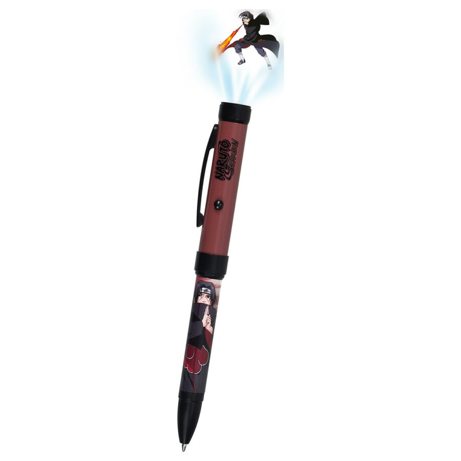 ITACHI BOLIGRAFO PROYECTOR LUZ NARUTO SHIPPUDEN