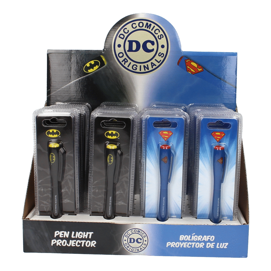 EXPOSITOR 36 BOLIGRAFOS CON LUZ DC