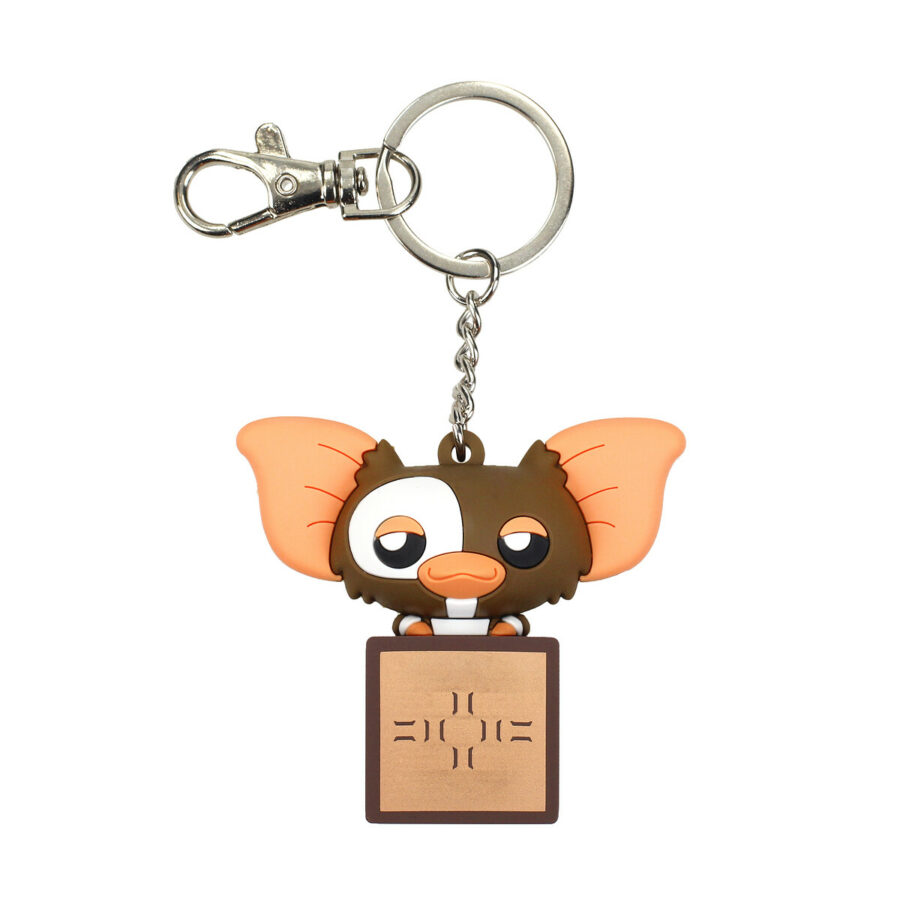 GIZMO CAJA LLAVERO CABEZON GOMA POKIS GREMLINS
