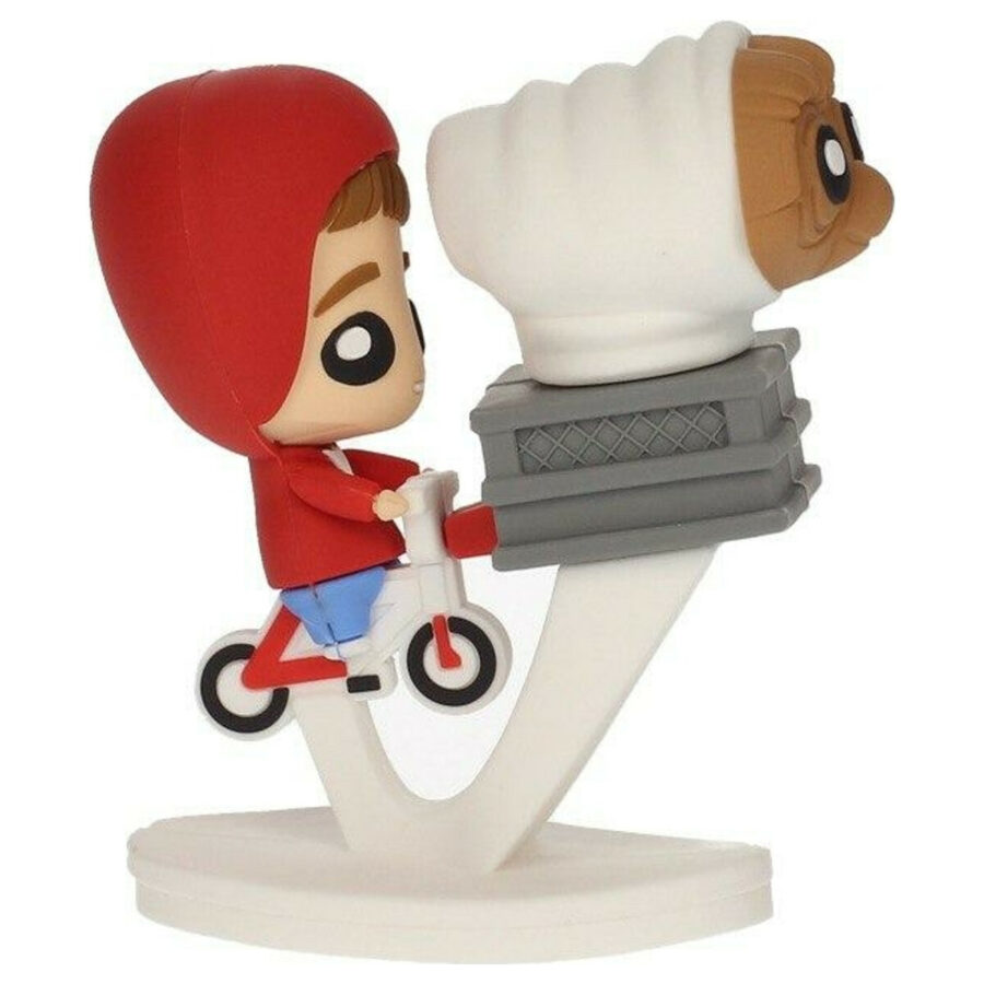 ELLIOTT AND E.T. EN BICICLETA FIGURAS POKIS E.T.