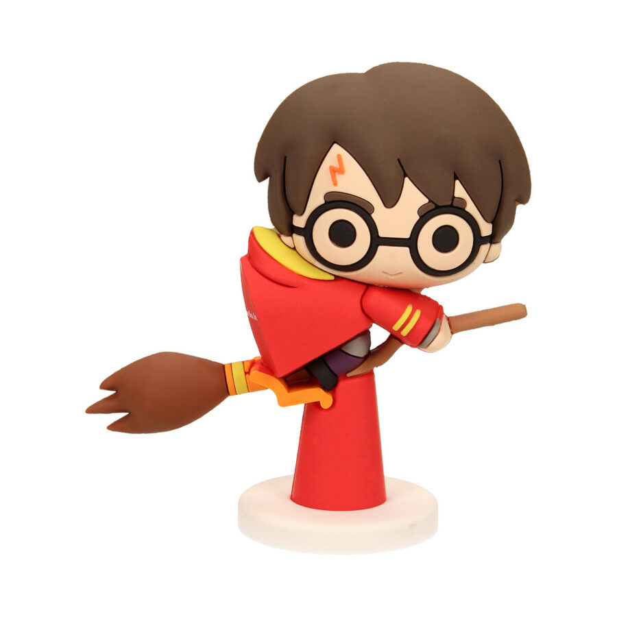 HARRY POTTER NIMBUS CAPA ROJA MINI FIGURA GOMA HARRY POTTER