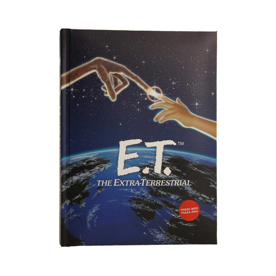 E.T. LIBRETA CON LUZ E.T.