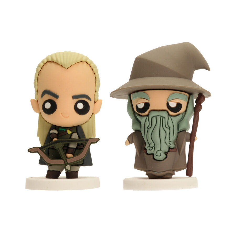 GANDALF Y LEGOLAS SET 2 FIGURAS POKIS EL SEÑOR DE LOS ANILLOS