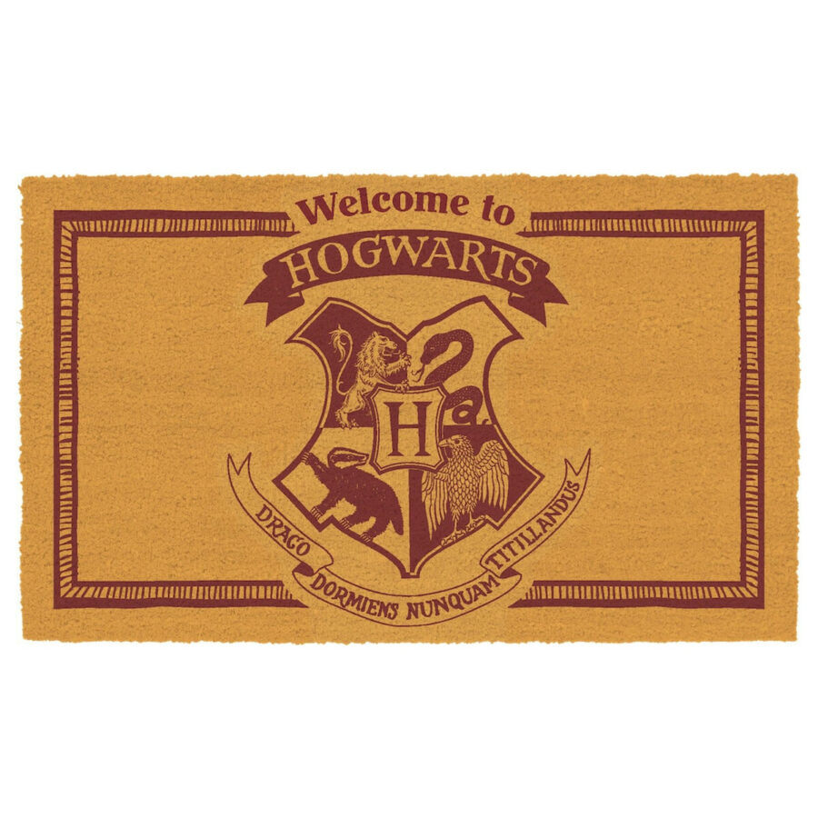 WELCOME TO HOGWARTS FELPUDO 60X40 HARRY POTTER