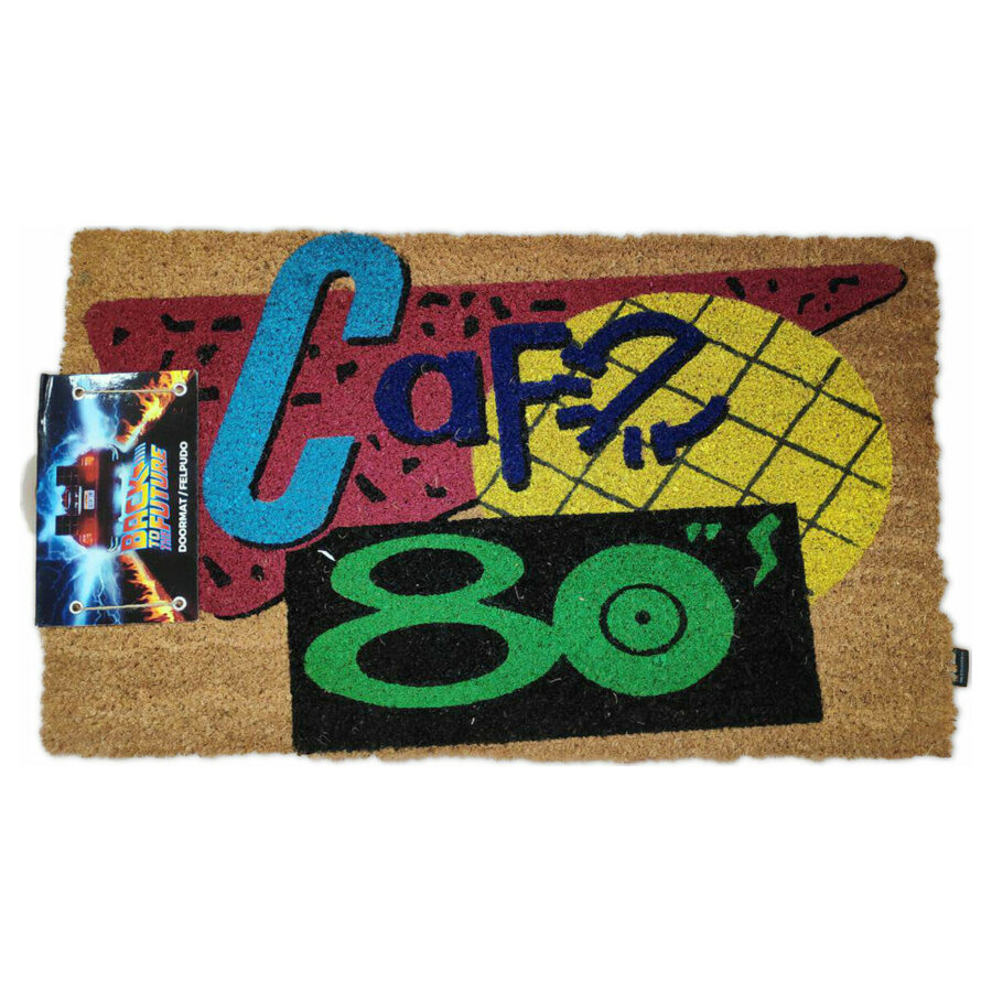 CAFE 80 FELPUDO 60X40 REGRESO AL FUTURO