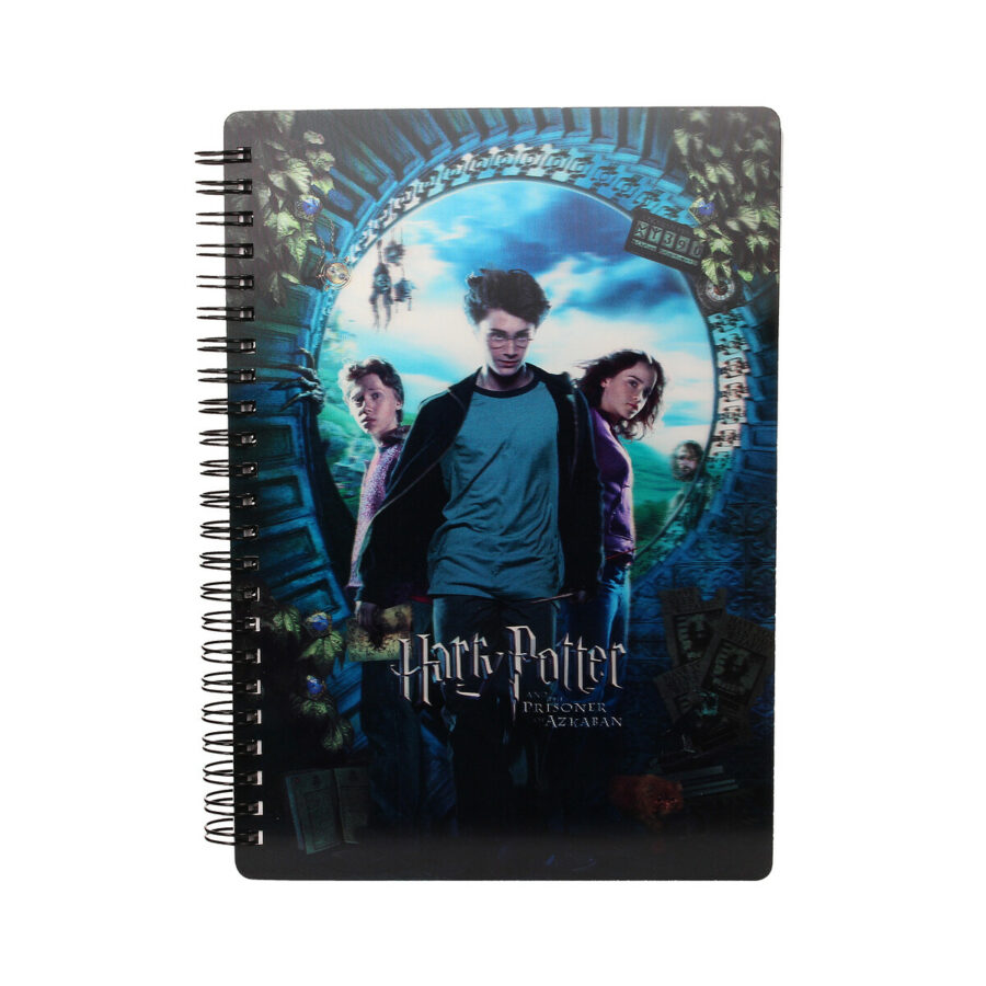 LIBRETA EFECTO 3D POSTER HARRY POTTER Y EL PRISIONERO DE AZKABAN HARRY POTTER