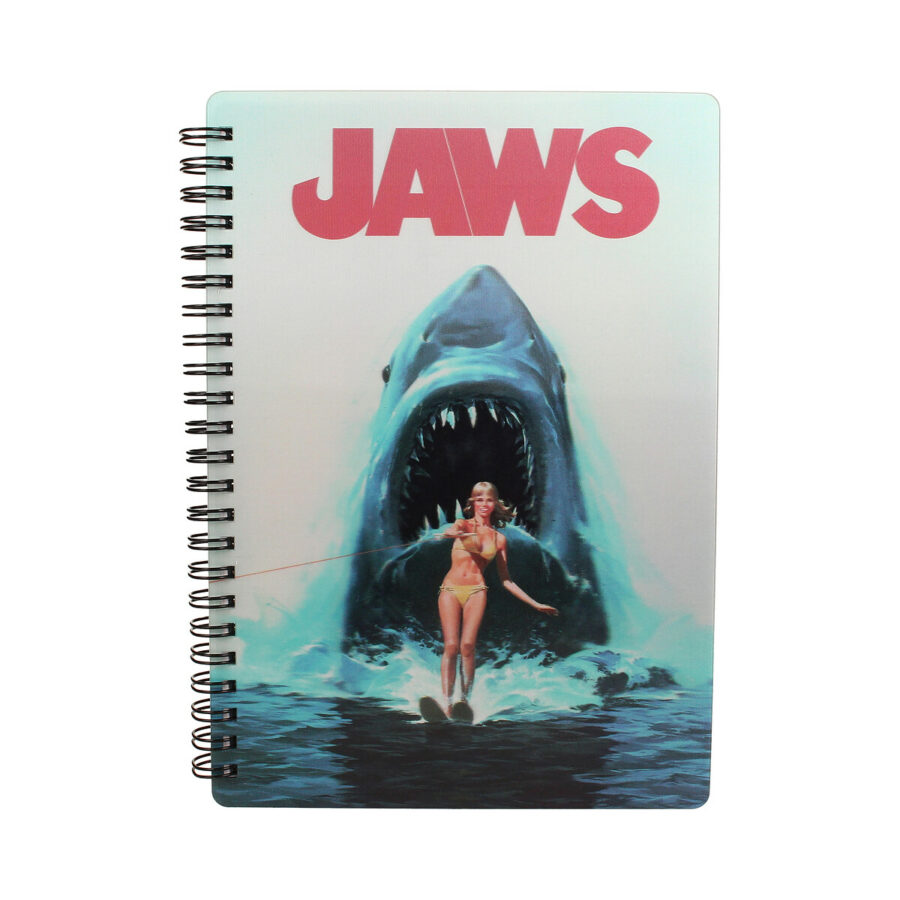 LIBRETA EFECTO 3D POSTER ALTERNATIVO TIBURON