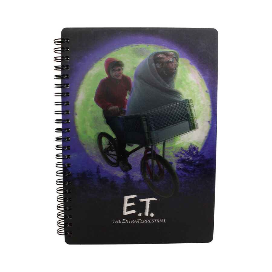 LIBRETA EFECTO 3D BICI ELLIOT E.T.