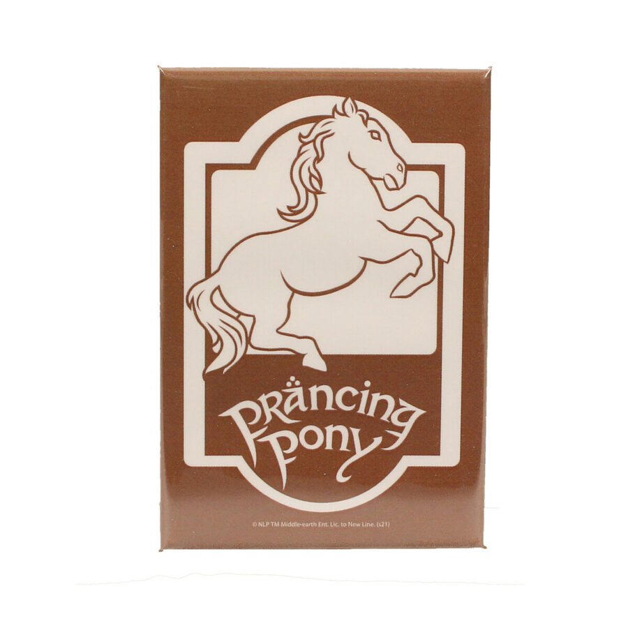 IMAN PRANCING PONY EL SEÑOR DE LOS ANILLOS