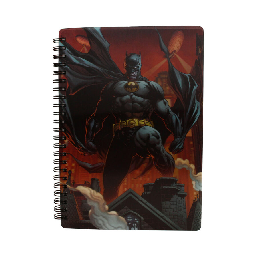 LIBRETA EFECTO 3D BATMAN DETECTIVE COMICS UNIVERSO DC