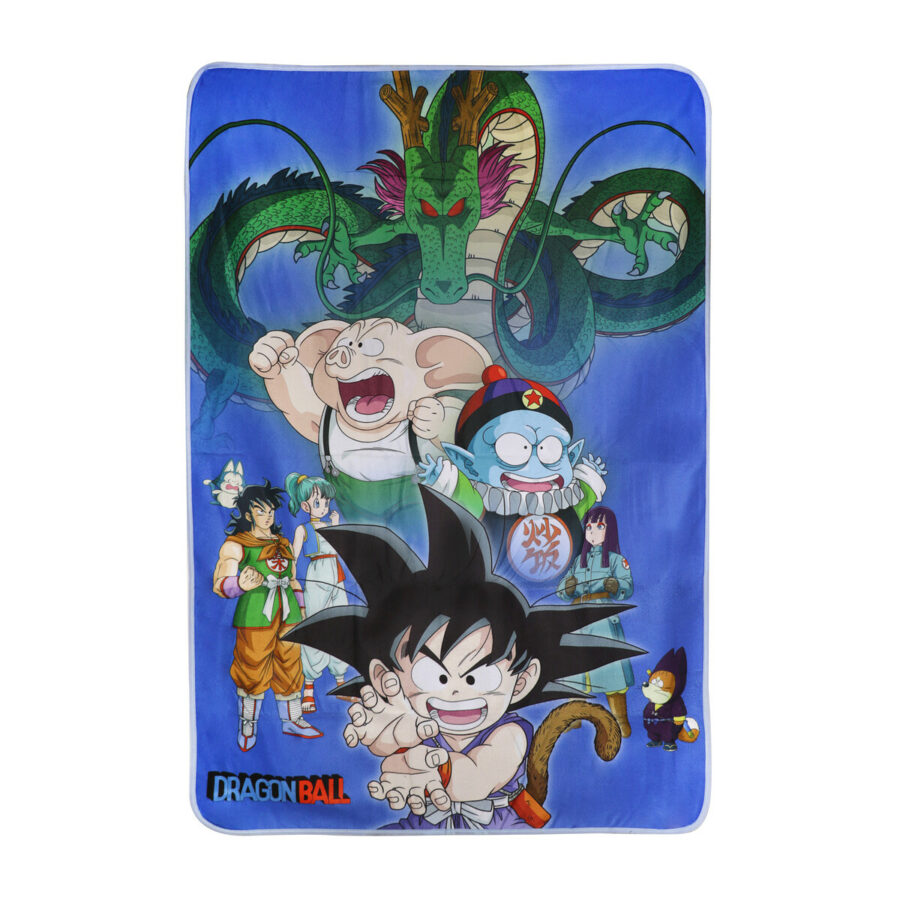 MANTA 100X150CM SHENRON AND HEROES DRAGON BALL