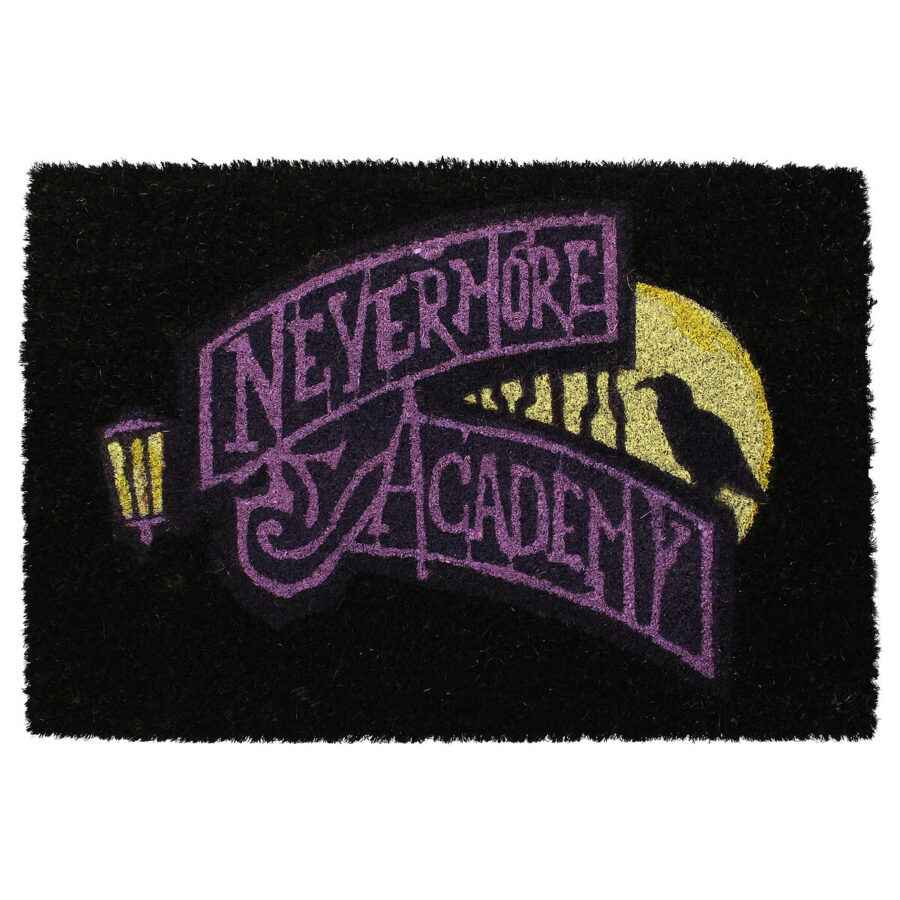 FELPUDO 60X40 CM NEVERMORE ACADEMY WEDNESDAY