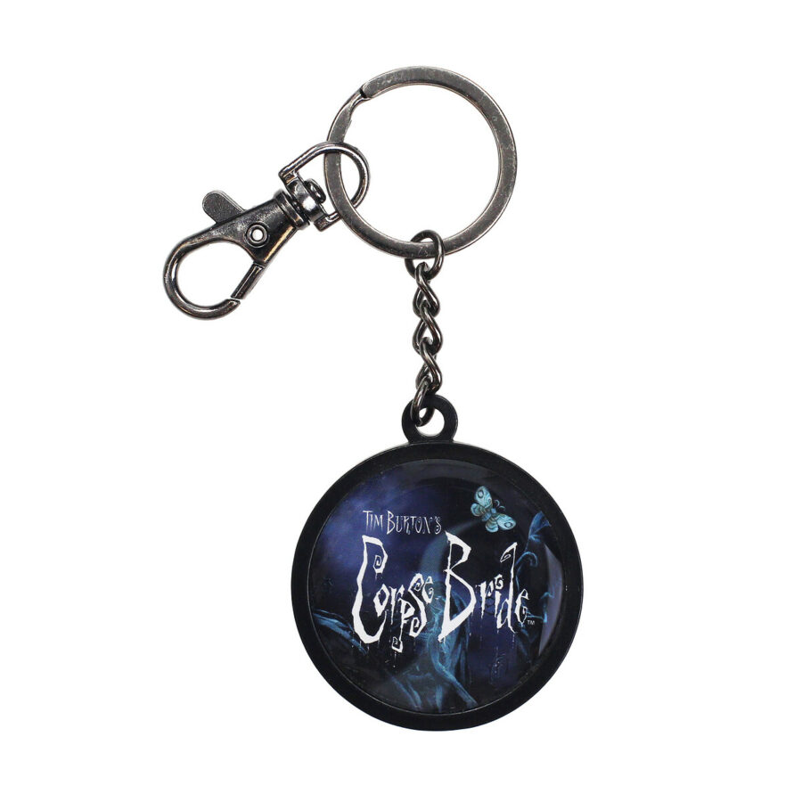 LOGO LLAVERO REDONDO METAL LA NOVIA CADAVER
