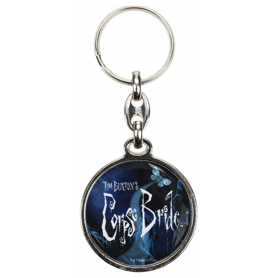 LOGO LLAVERO REDONDO METAL LA NOVIA CADAVER