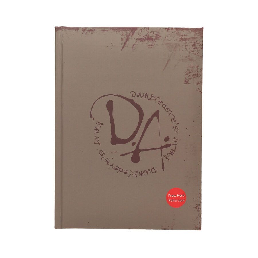 EJERCITO DUMBLEDORE LIBRETA CON LUZ HARRY POTTER