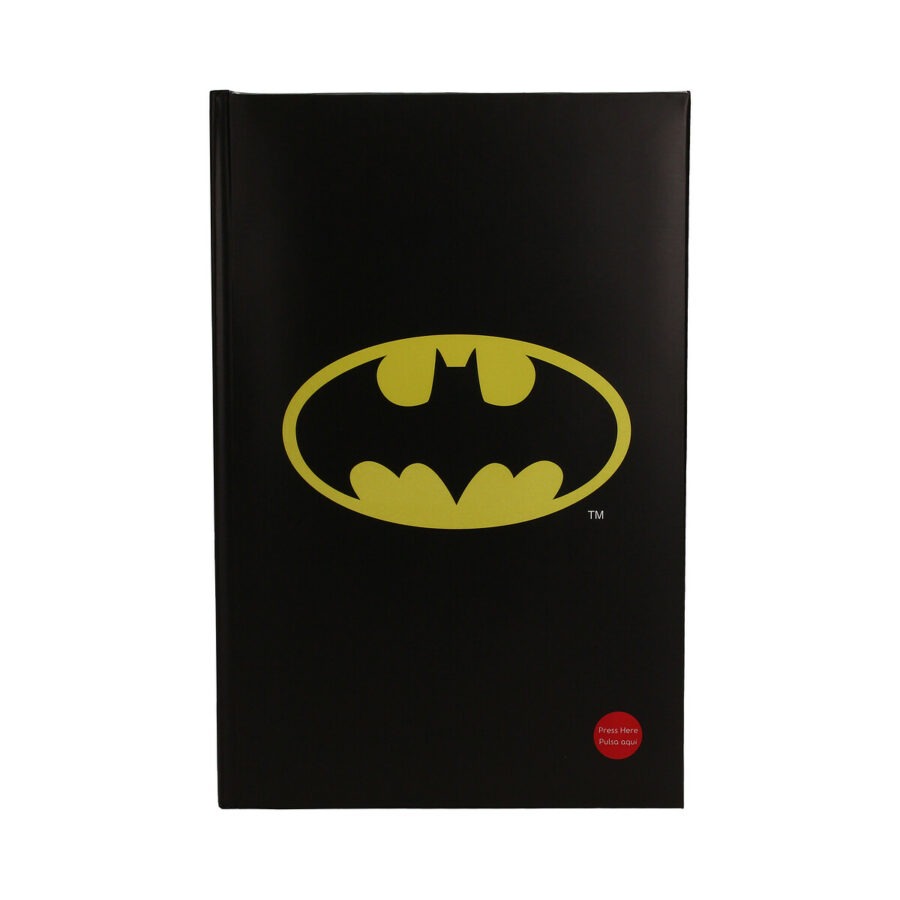 BATMAN LIBRETA GRANDE CON LUZ (19x29 cm) DC