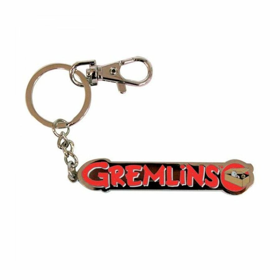 LOGO GREMLINS GIZMO LLAVERO MOSQUETON GREMLINS