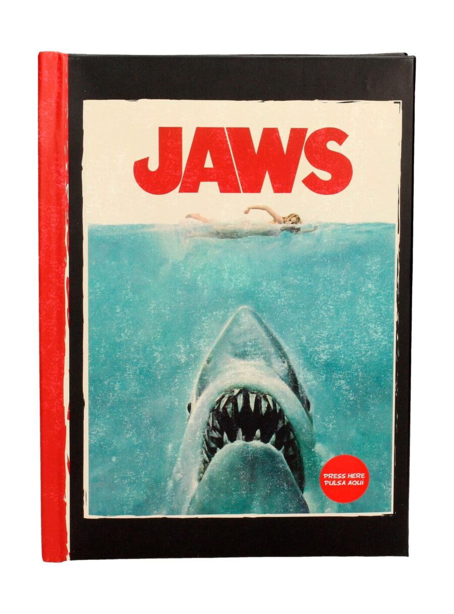 TIBURON LIBRETA CON LUZ TIBURON