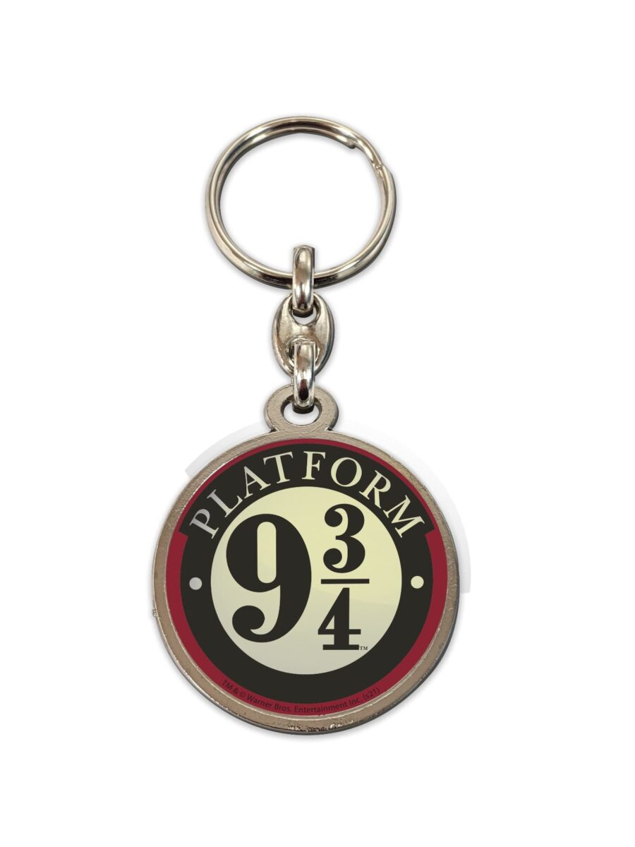 LLAVERO REDONDO METAL 9 3/4 HARRY POTTER