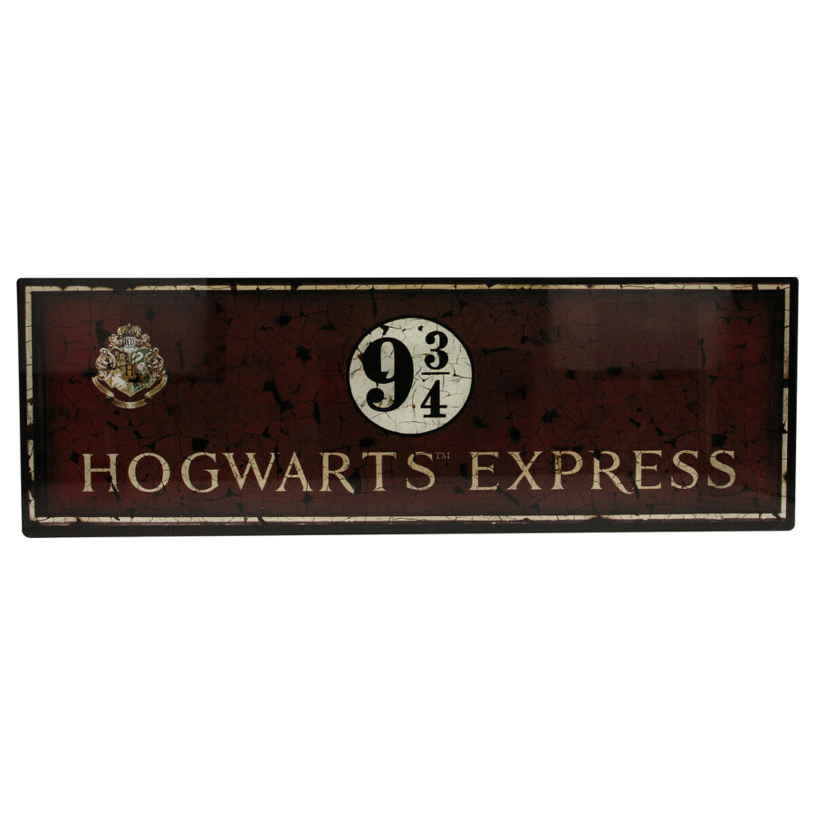 HOGWARTS EXPRESS POSTER DE VIDRIO 60x20 HARRY POTTER