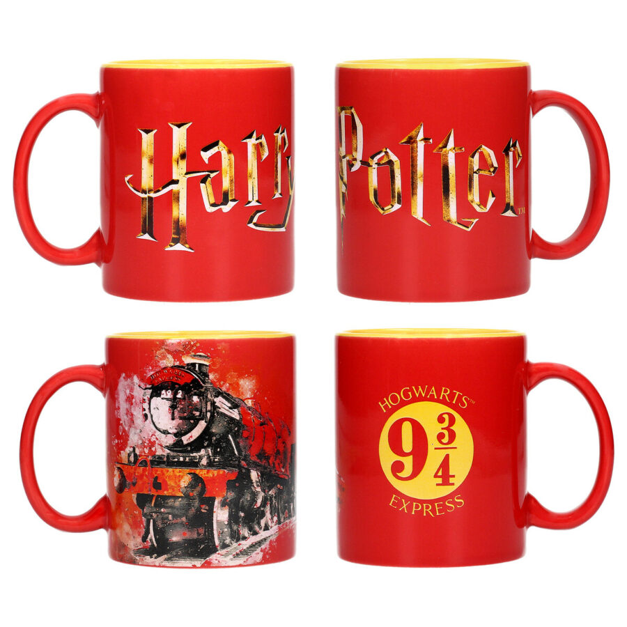 HP LOGO HOGWARTS EXPRESS SET 2 TAZAS HARRY POTTER