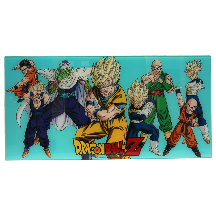 DRAGON BALL Z HEROES POSTER DE VIDRIO DRAGON BALL 60X30 CM