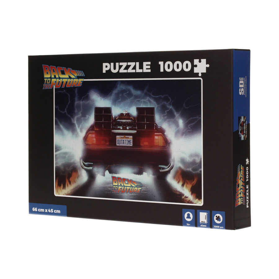 DELOREAN OUT A TIME PUZLE REGRESO AL FUTURO