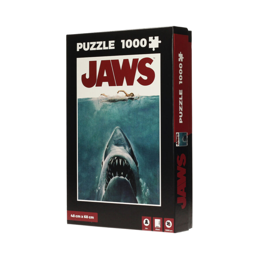 POSTER PELICULA JAWS PUZLE TIBURÓN
