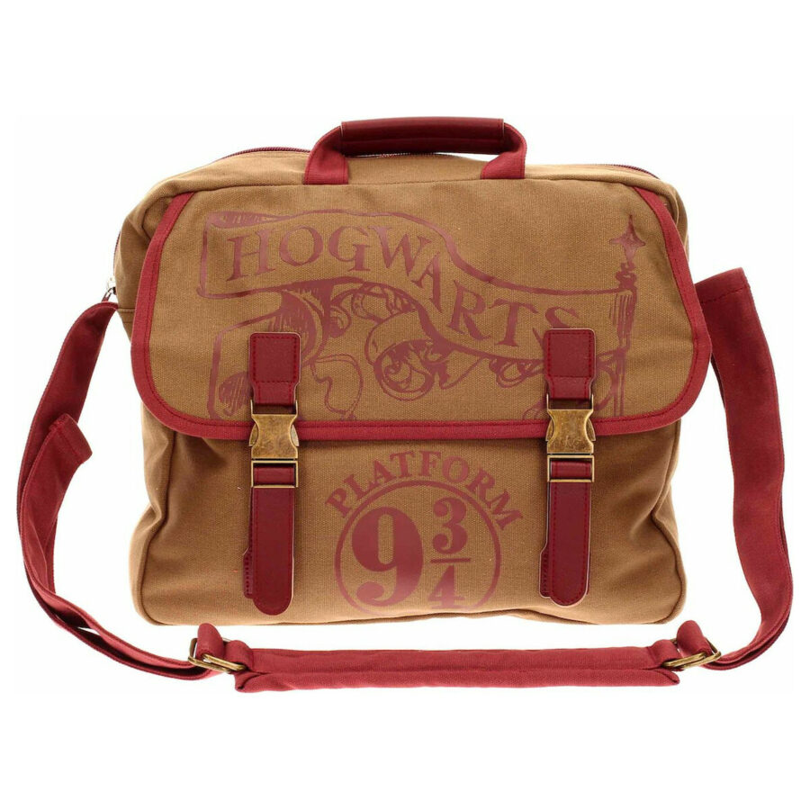 BOLSA TELA CANVAS HOGWARTS HARRY POTTER