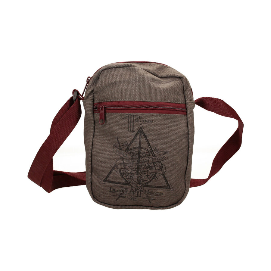 BOLSA PEQUEÑA TELA CANVAS DEATHLY HALLOWS HARRY POTTER