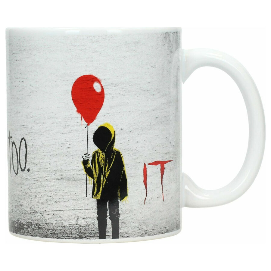 TAZA CERAMICA YOU'LL FLOAT TOO IT