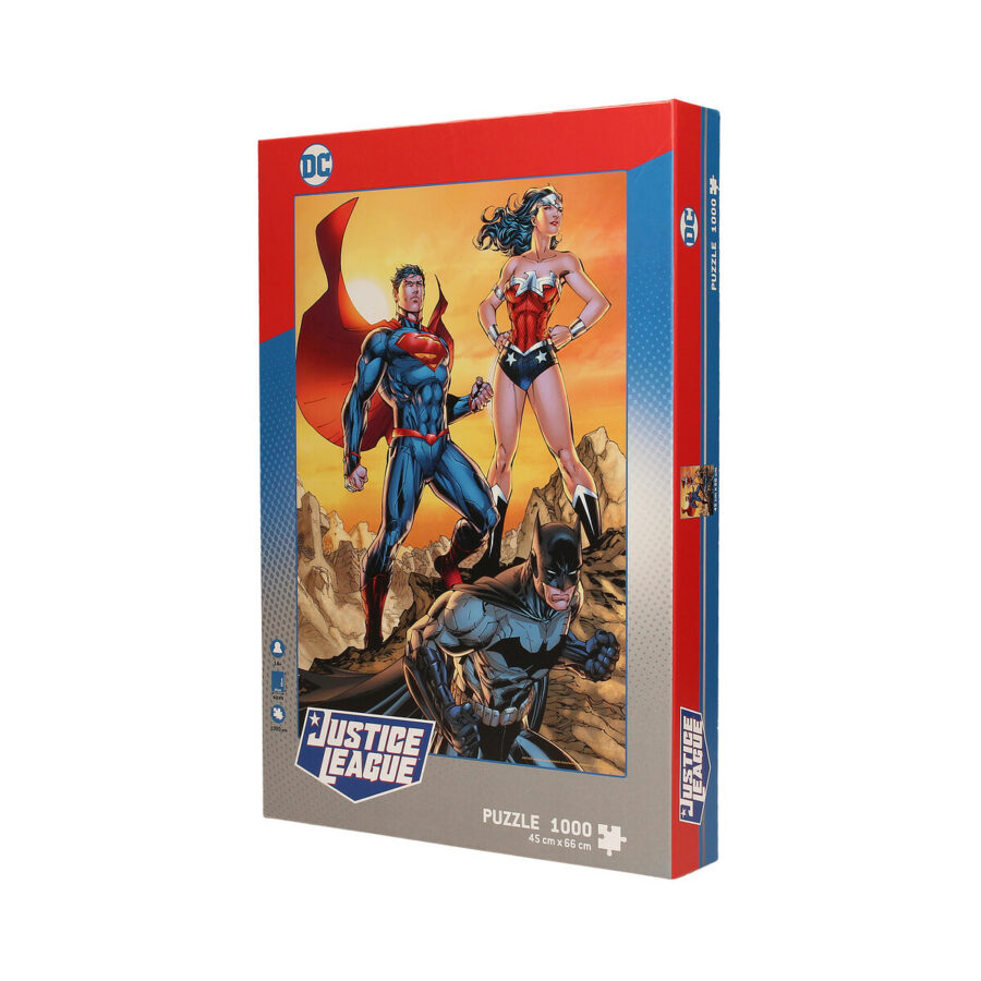 JUSTICE LEAGUE BATMAN, SUPERMAN, WONDER WOMAN PUZZLE DC UNIVERSE