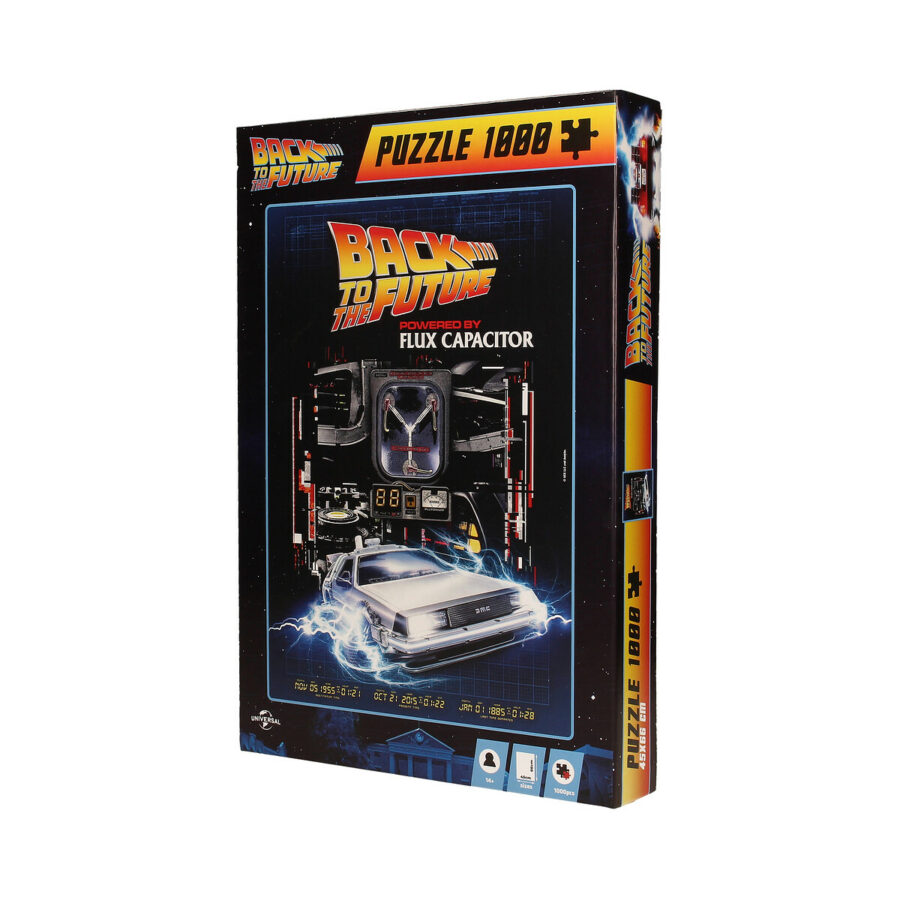 POWERED BY FLUX CAPACITOR PUZZLE 1000 BACK TO THE FUTURE
