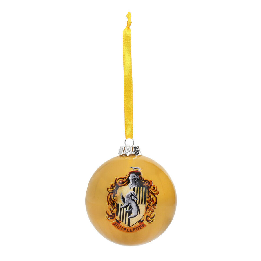 BOLA NAVIDAD HUFFLEPUFF HARRY POTTER