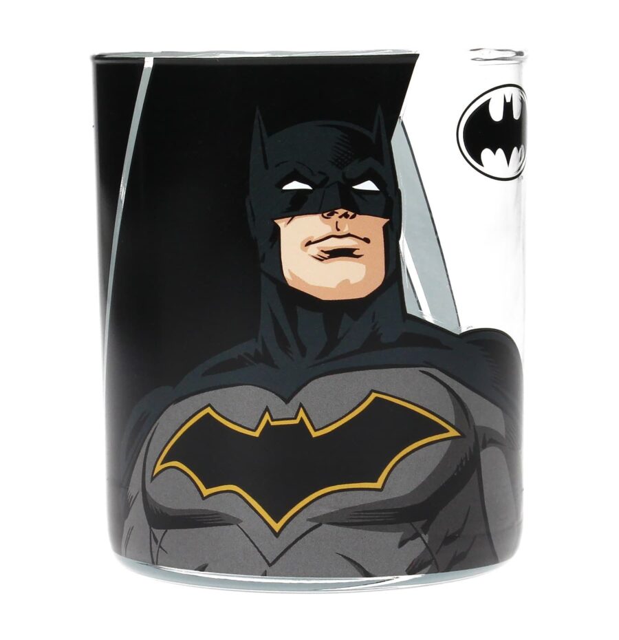 VASO CRISTAL BATMAN UNIVERSO DC