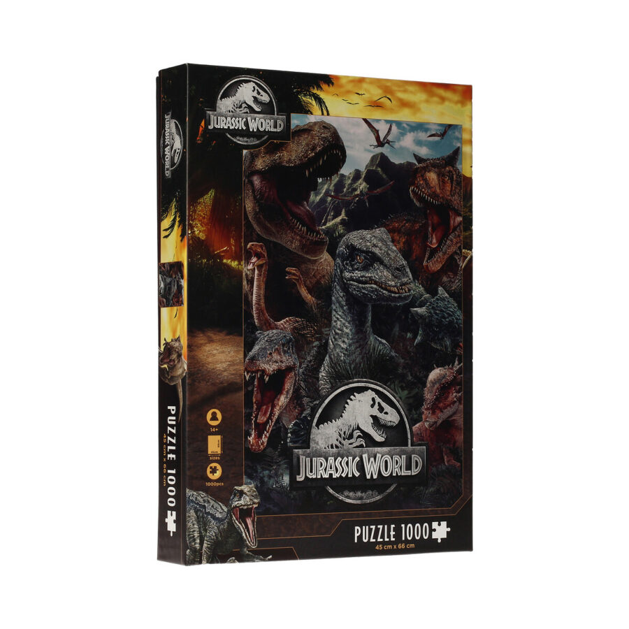 PUZLE 1000 POSTER COMPO VARIOS JURASSIC WORLD