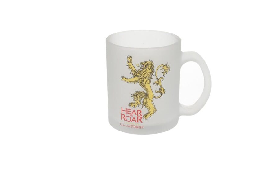 LANNISTER TAZA VIDRIO TRANSLUCIDA GAME OF THRONES