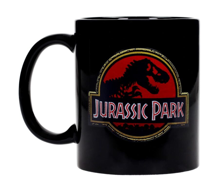 TAZA CERAMICA LOGO JURASSIC PARK