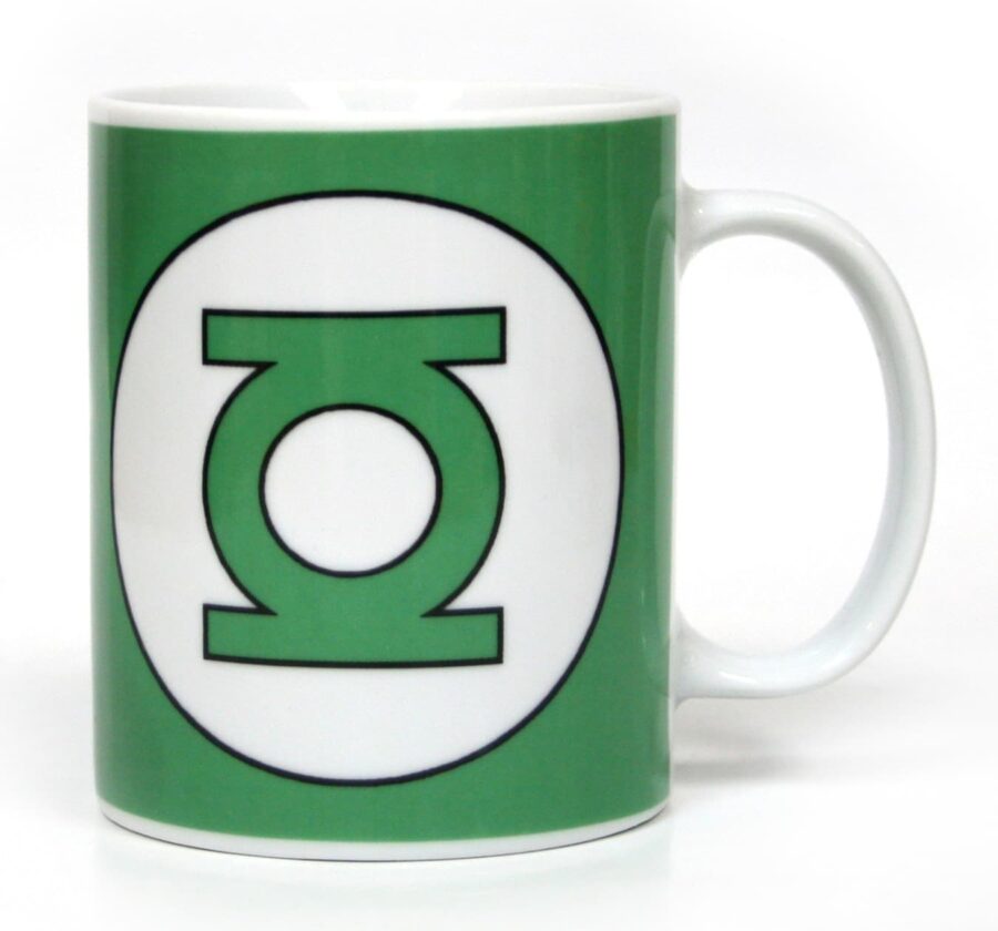 LOGO GREEN LANTERN DC TAZA CERAMICA DC COMICS