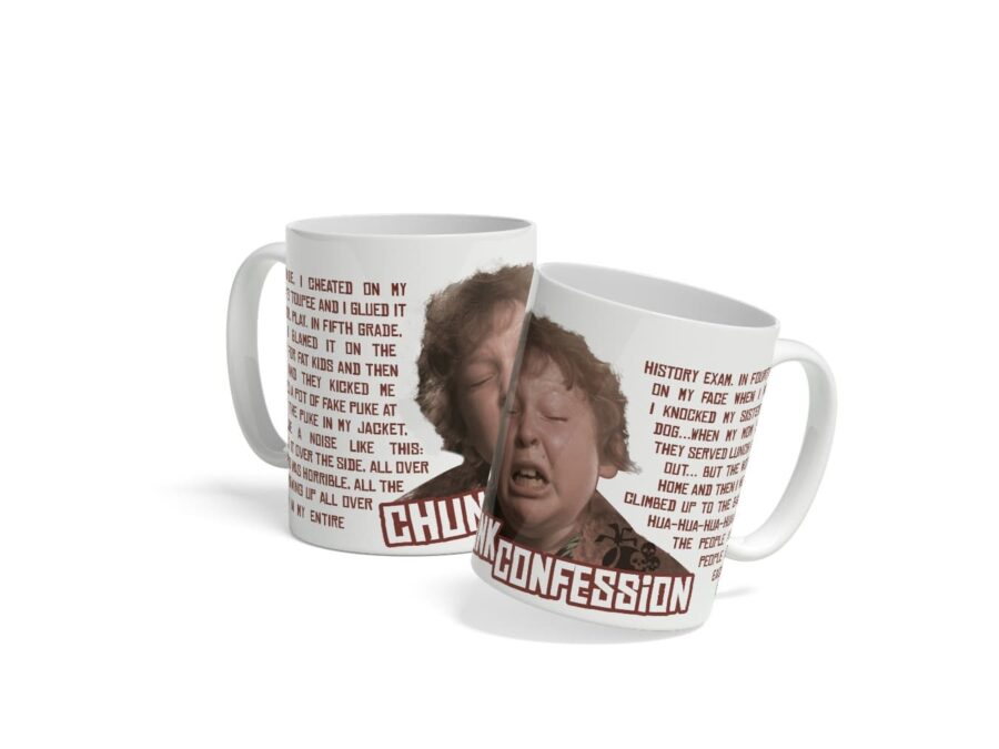 TAZA CERAMICA CHUNK CONFESSION THE GOONIES
