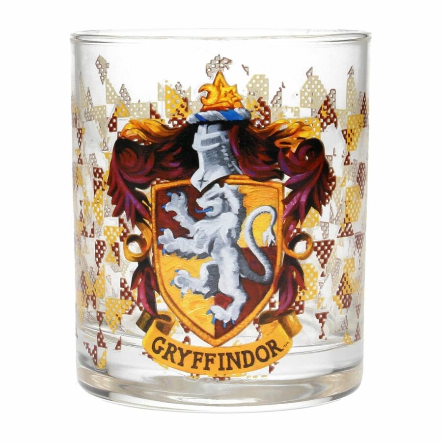 VASO CRISTAL LOGO GRYFFINDOR HARRY POTTER