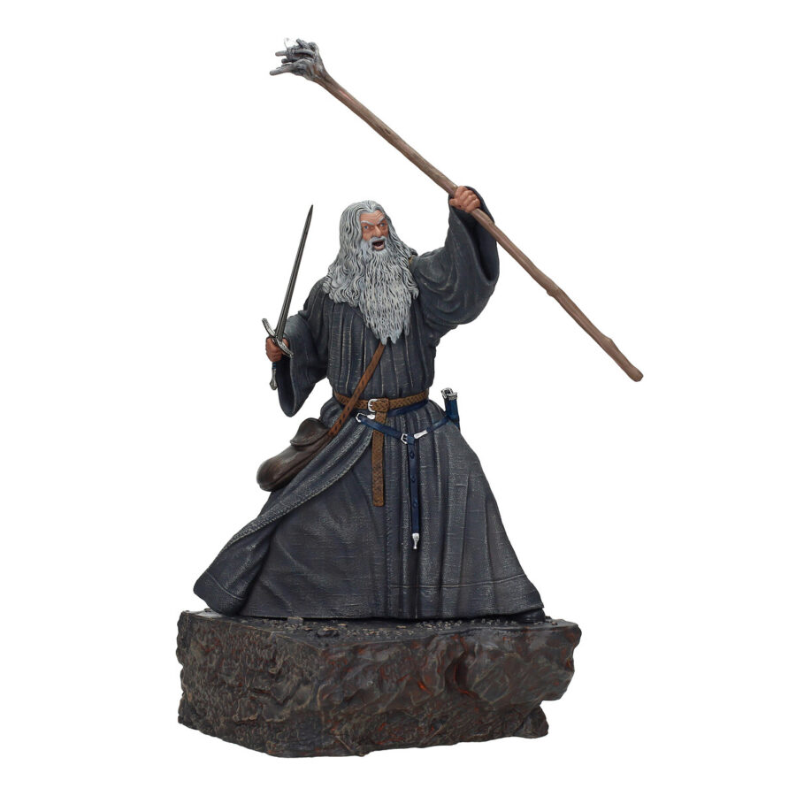GANDALF EN MORIA FIGURA 18 CMS EL SEÑOR DE LOS ANILLOS