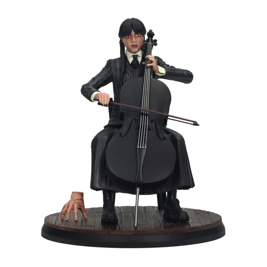 WEDNESDAY VIOLONCHELO FIGURA 15 CM WEDNESDAY