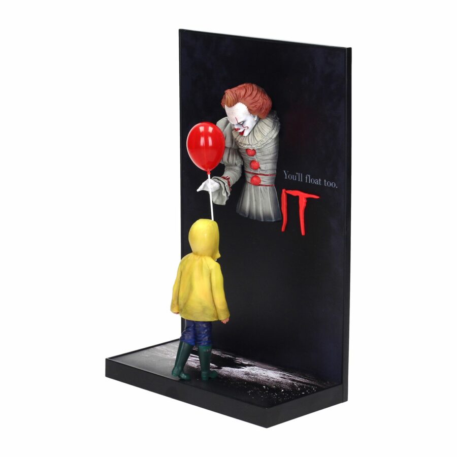 FIGURA POSTER 3D PENNYWISE & GEORGIE IT(2017)