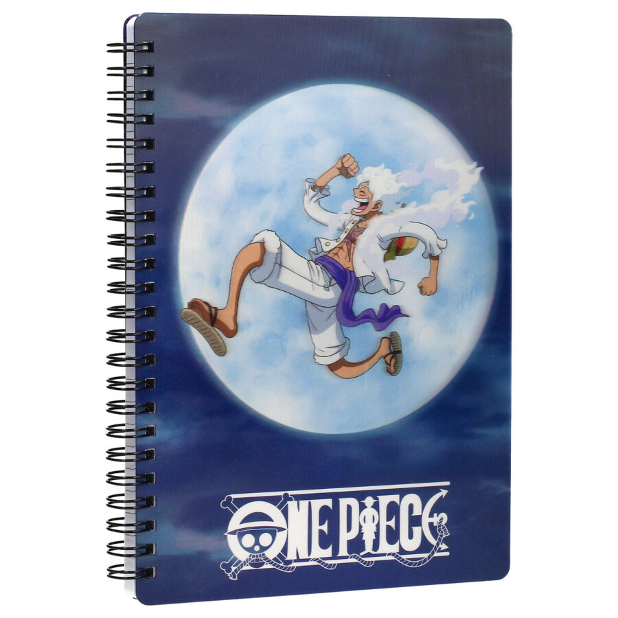 GEAR 5 21x15 CM LIBRETA EFECTO 3D ONE PIECE