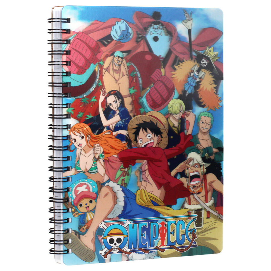 GROUP 21x15 CM LIBRETA EFECTO 3D ONE PIECE