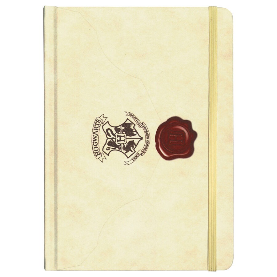 CARTA HOGWARTS CUADERNO TAPA DURA HARRY POTTER