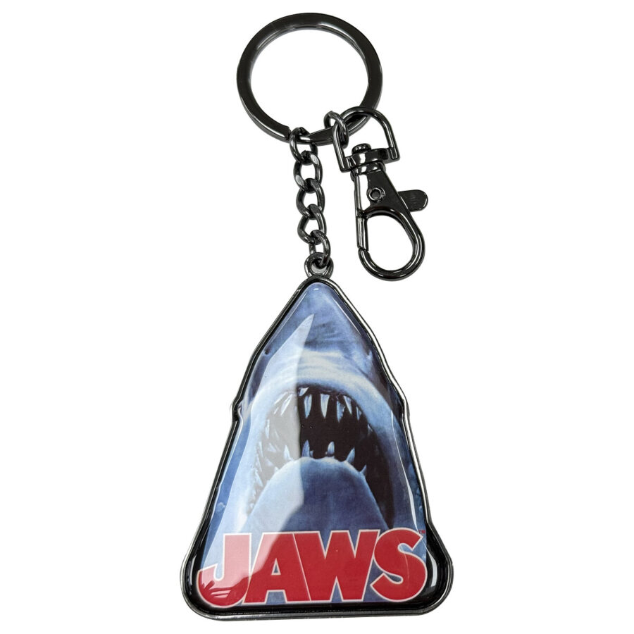 TIBURON LOGO LLAVERO METAL JAWS